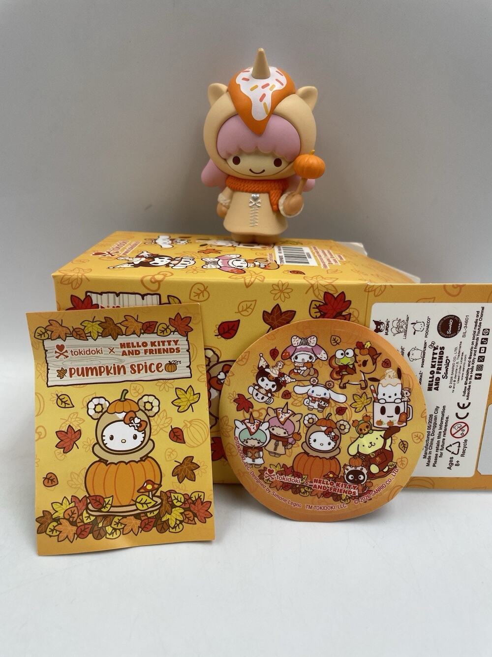Tokidoki x Hello Kitty & Friends Pumpkin Spice Blind Box Figure Lala